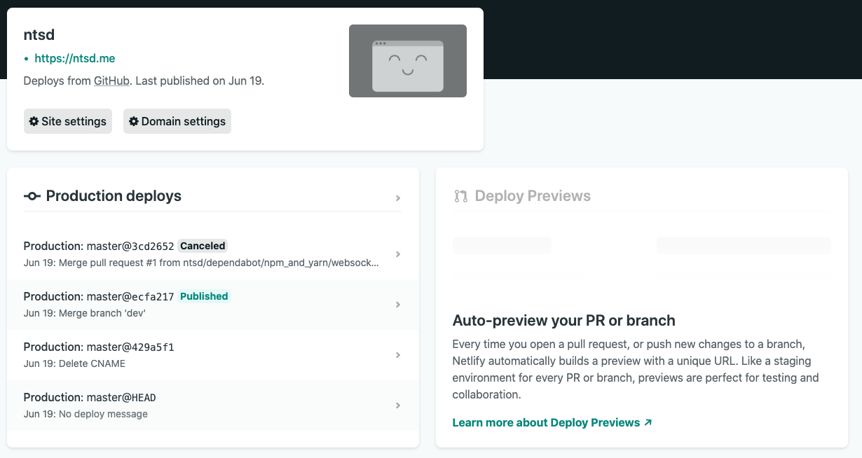 Netlify Panel